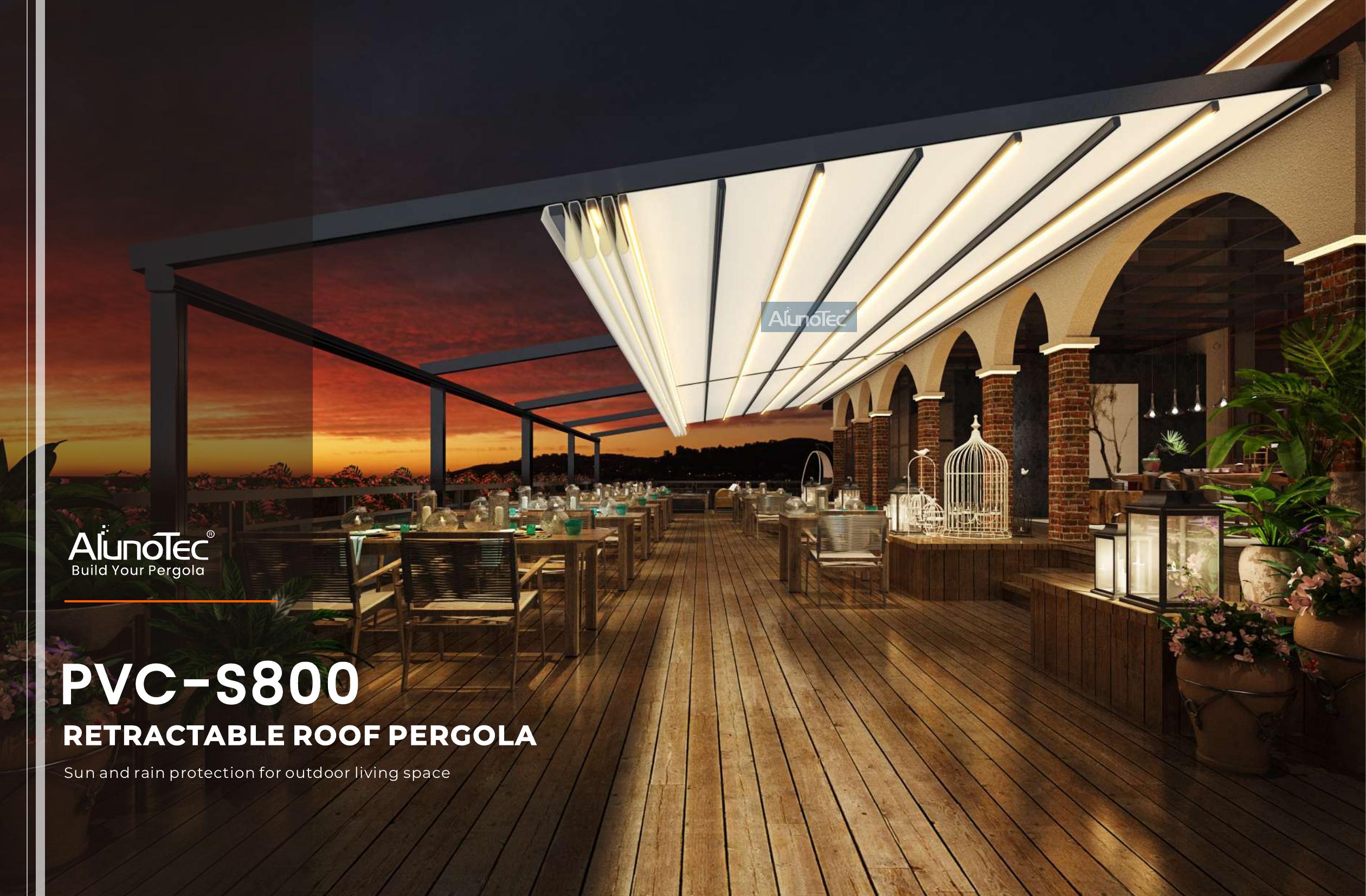 PVC-S810 pergola